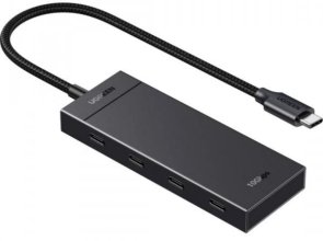 USB-хаб UGREEN CM806 Black (35584)