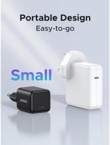 Зарядний пристрій UGREEN X512 GaN PD 20W Black (55553)