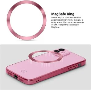 Фото: Чохол ArmorStandart for Apple iPhone 11 - Replica MagSafe Pink (ARM76171) № 4 | KTC