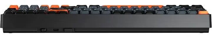 Клавіатура Aula S100 Brown Switch ENG/UKR Black/Yellow (6948391203157)