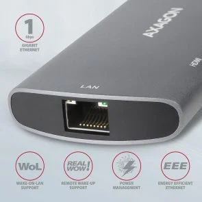 Фото: USB-хаб Axagon HMC-6M2 Grey № 8 | KTC