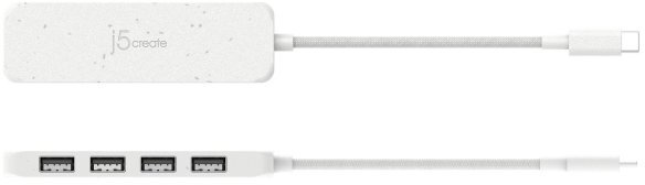 USB-хаб J5create JCH341EW-N White