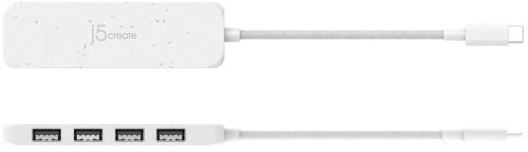 Фото: USB-хаб J5create JCH341EW-N White № 4 | KTC