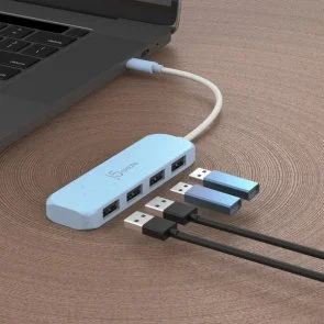 Фото: USB-хаб J5create JCH341EC-N Blue № 5 | KTC