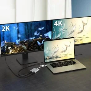 Фото: Перехідник J5create AM/Type-C / 2xHDMI (JCA365-N) № 6 | KTC