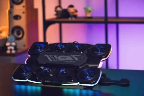Фото: Підставка для ноутбука 2E Gaming Laptop Cooling Pad CPG-012 (2E-CPG-012) № 9 | KTC