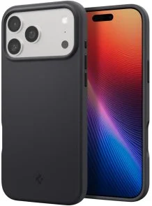 Фото: Чохол Spigen for Apple iPhone 17 Pro - Silicone Fit MagFit Black (ACS10335) № 2 | KTC