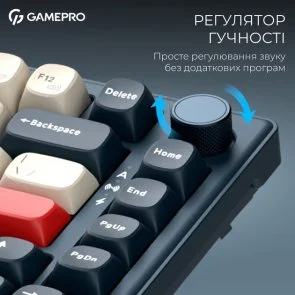 Фото: Клавіатура GamePro Asgard Yord MK266BL WL/BT/USB Blue № 15 | KTC