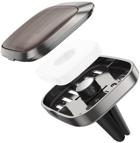 Автомобільний освіжувач повітря Hoco ZP8, Metal Gray