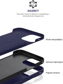 Фото: Чохол ArmorStandart for Apple iPhone 14 Pro - ICON2 MagSafe Elderberry (ARM68403) № 6 | KTC