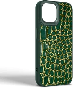 Фото: Чохол Harder for Apple iPhone 14 - Crocosaur Green (ARM76714) № 2 | KTC