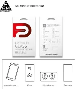 Фото: Захисне скло ArmorStandart for Apple iPhone 12 Mini - Pro 3D (ARM57357) № 7 | KTC