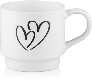 Набір чашок Ardesto 320ml 4pcs White (AR3095S)