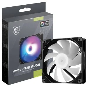 Фото: Кулер MSI MAG F120 ARGB Black (MAG F120 ARGB-1B) № 3 | KTC