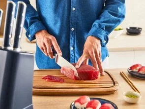 Фото: Набір ножів Tefal Ever Sharp Pro 6pcs Blue (K297S644) № 18 | KTC