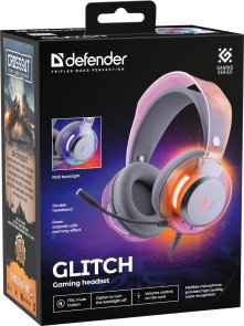 Гарнітура Defender Glitch White (62490)