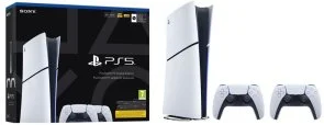Фото: Ігрова приставка Sony PlayStation 5 Slim Digital Edition 825GB with 2pcs DualSense Controller № 3 | KTC