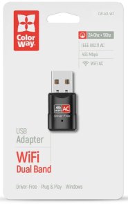Wi-Fi адаптер ColorWay CW-AD-W2