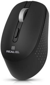 Миша Real-EL RM-380W Wireless Black (EL123200057)