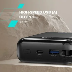 Фото: Батарея універсальна Canyon OnPower 204 20000mAh 22.5W Built-In USB-C / Lightning (CNS-CPB204B) № 11 | KTC