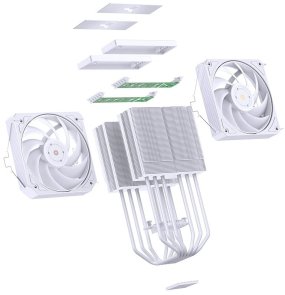 Кулер для процесора Jonsbo HX6280 White