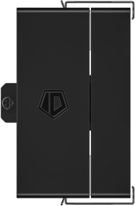 Кулер для процесора ID-COOLING SE-214-XT V2 Black (SE-214-XT V2 BLACK)