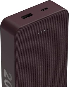 Батарея універсальна Hama Colour 20 20000mAh Plum (201715)