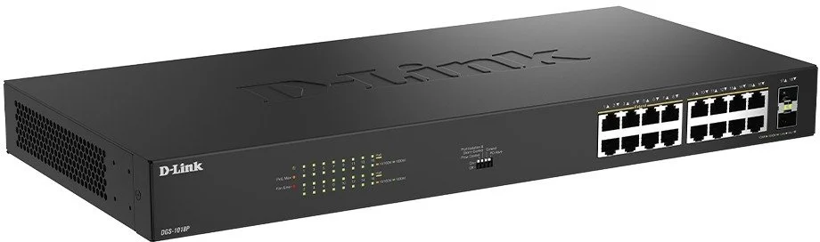 Фото: Комутатор D-Link DGS-1018P № 3 | KTC