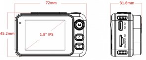 Відеореєстратор Aspiring Expert 9 Speedcam WI-FI GPS 2K 2 cameras (EX123SS)