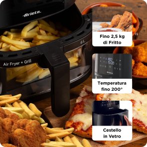 Мультипіч Ariete Airy Fryer 6L Black (4626BK)