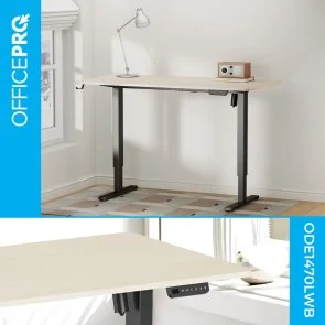 Фото: Стіл комп’ютерний OfficePro ODE1470LWB Light Wood/Black № 4 | KTC