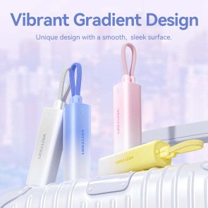 Батарея універсальна Vention FHWL0 5000mAh 20W Gradient Blue