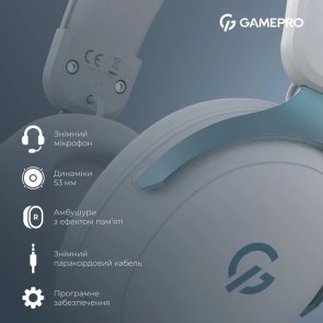 Гарнітура GamePro Asgard Freya White (HS145W)