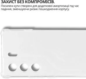 Фото: Чохол BeCover for Tecno Camon 40 CM5 - Anti-Shock Clear (714704) № 4 | KTC