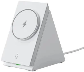 Фото: Бездротова зарядна станція Choetech T600-F 15W White № 2 | KTC
