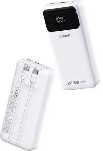 Фото: Батарея універсальна Dudao K15 Pro 20000mAh 22.5W White (6977196682447) № 3 | KTC