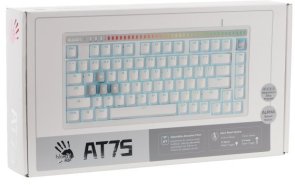 Клавіатура Bloody AT75 Alpha Optical Switch White (AT75 White)