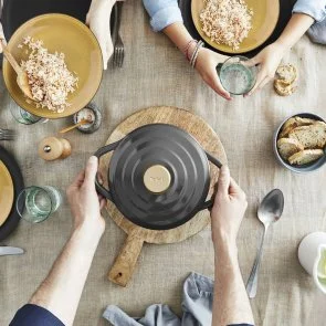 Фото: Каструля Tefal Air 3.1L Black (E2554404) № 10 | KTC