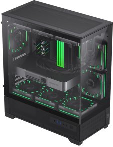 Корпус Gamemax Vista 2 Black with window (VISTA 2 AB)