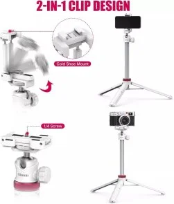 Фото: Штатив Ulanzi Vijim Multi-functional Mini Tripod White (2503A) № 3 | KTC