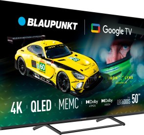 Телевізор QLED Blaupunkt 50QBG6000S (Google TV, Wi-Fi, 3840x2160)