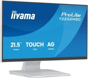 Фото: Монітор iiyama ProLite T2252MSC-W2AG White - 21.5" IPS / 1920×1080 / 100 Гц № 2 | KTC