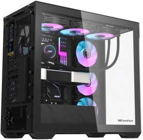 Корпус DARKFLASH DLX4000 Black with window (DLX4000 BLACK)
