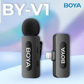 Радіосистема BOYA BY-V1 Lightning Black