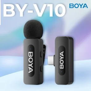 Фото: Радіосистема BOYA BY-V10 Type-C Black № 6 | KTC