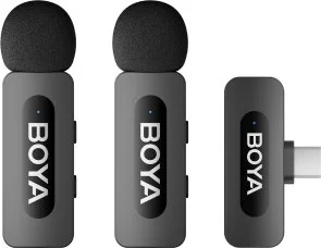 Фото: Радіосистема BOYA BY-V30 Type-C Black № 2 | KTC