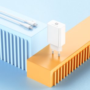 Зарядний пристрій BOROFONE BA21A Pro Long 20W White (6941991111402)