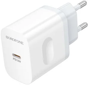 Фото: Зарядний пристрій BOROFONE BA99A Breeze PD 20W White (6941991121357) № 3 | KTC