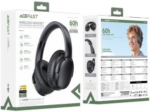 Гарнітура Acefast H10 Black (6974316284932)