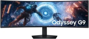 Фото: Монітор Samsung Odyssey G9 G91F LS49FG916EIXUA Black - 49" VA / 5120x1440 / 144 Гц / AMD FreeSync Premium Pro / HAS № 2 | KTC